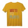 Vatti Ist Platti Erschöpft Vater Papa Lustig Spruch T-Shirt – Perfektes Geschenk für müde Väter mit Humor