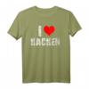 Ich Liebe Kacken T-Shirt – Lustiges Geschenk für Arbeitskollegen, Bauarbeiter & Freunde für Partys, Weihnachten & Männerabende