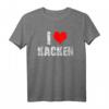 Ich Liebe Kacken T-Shirt – Lustiges Geschenk für Arbeitskollegen, Bauarbeiter & Freunde für Partys, Weihnachten & Männerabende