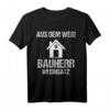 Bauherr T-Shirt Bauherrin Richtfest Baustelle Geschenk - Lustiges Haus & Bau Sprüche Shirt für Bauherren, Familien & Hausbesitzer