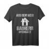 Bauherr T-Shirt Bauherrin Richtfest Baustelle Geschenk - Lustiges Haus & Bau Sprüche Shirt für Bauherren, Familien & Hausbesitzer