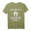 Bauherr T-Shirt Bauherrin Richtfest Baustelle Geschenk - Lustiges Haus & Bau Sprüche Shirt für Bauherren, Familien & Hausbesitzer