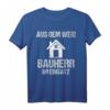 Bauherr T-Shirt Bauherrin Richtfest Baustelle Geschenk - Lustiges Haus & Bau Sprüche Shirt für Bauherren, Familien & Hausbesitzer
