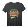 Vatertag Retro - The Man The Myth The Legend Papa Langarmshirt – Lässiges Vintage Outfit für stolze Väter zu Herrentag, Geburtstag & Weihnachten