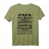 70. Geburtstag Papa T-Shirt - Geschenk für 70 Jahre alte Väter und Männer, originelles Design für den besonderen Tag