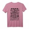 70. Geburtstag Papa T-Shirt - Geschenk für 70 Jahre alte Väter und Männer, originelles Design für den besonderen Tag