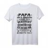 70. Geburtstag Papa T-Shirt - Geschenk für 70 Jahre alte Väter und Männer, originelles Design für den besonderen Tag