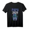 Herren Papa Loading 2020 Schwangerschaft Geschenk T-Shirt – Lustiges Babyankündigungs-Shirt für werdende Väter und Familienfreunde