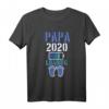 Herren Papa Loading 2020 Schwangerschaft Geschenk T-Shirt – Lustiges Babyankündigungs-Shirt für werdende Väter und Familienfreunde