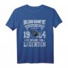 Das Leben beginnt mit 59 Jahre 1964 - Lustiges Retro Geburtstags-T-Shirt für Männer & Frauen, perfekte Geschenkidee für Jahrgang 1964