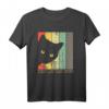 Vintage Best Cat Dad Ever Katzenpapa Vatertag Geschenk T-Shirt - Lustiges Geschenk für Katzenliebhaber, Väter & Katzenfans