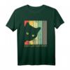 Vintage Best Cat Dad Ever Katzenpapa Vatertag Geschenk T-Shirt - Lustiges Geschenk für Katzenliebhaber, Väter & Katzenfans
