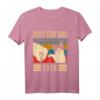 Bester Katzen-Vati überhaupt Stoß-Sitz - Lustiges & Vintage Cat Dad Ever Langarmshirt, perfektes Geschenk für Katzenliebhaber und Väter