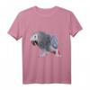 Afrikaner Grey Parrot Bird T-Shirt - Lustiges Vogelmotiv für Vogelliebhaber und Papageienfans
