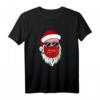 Weihnachtsmann Mütze Sonnenbrille Bart Santa Geschenkidee T-Shirt - Lustiges Festtagsoutfit für Familie, Freunde & Partnerlook zu Weihnachten