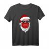 Weihnachtsmann Mütze Sonnenbrille Bart Santa Geschenkidee T-Shirt - Lustiges Festtagsoutfit für Familie, Freunde & Partnerlook zu Weihnachten
