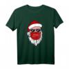 Weihnachtsmann Mütze Sonnenbrille Bart Santa Geschenkidee T-Shirt - Lustiges Festtagsoutfit für Familie, Freunde & Partnerlook zu Weihnachten