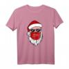 Weihnachtsmann Mütze Sonnenbrille Bart Santa Geschenkidee T-Shirt - Lustiges Festtagsoutfit für Familie, Freunde & Partnerlook zu Weihnachten