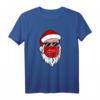 Weihnachtsmann Mütze Sonnenbrille Bart Santa Geschenkidee T-Shirt - Lustiges Festtagsoutfit für Familie, Freunde & Partnerlook zu Weihnachten