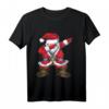 Lustiges Dabbing Weihnachtsmann Langarmshirt – Perfektes Weihnachtsgeschenk für Familie, Bruder, Schwester, Mutter, Vater, Großeltern und Santa Claus Fans