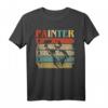 Retro Vintages Vati-Maler-Vati - Kreatives Vatertags-Geschenk T-Shirt für Künstler, Väter & Kunstliebhaber