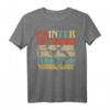 Retro Vintages Vati-Maler-Vati - Kreatives Vatertags-Geschenk T-Shirt für Künstler, Väter & Kunstliebhaber