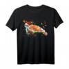Schildkröte Weihnachten Rentierlichter Turtles Geschenk T-Shirt – Lustiges Tiermotiv für Weihnachten, Geburtstag & Neujahr
