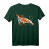 Schildkröte Weihnachten Rentierlichter Turtles Geschenk T-Shirt – Lustiges Tiermotiv für Weihnachten, Geburtstag & Neujahr