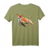 Schildkröte Weihnachten Rentierlichter Turtles Geschenk T-Shirt – Lustiges Tiermotiv für Weihnachten, Geburtstag & Neujahr
