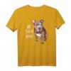 Pitbull Hippie T-Shirt - Friedensliebe, Tierschutz & Hunde als Statement für Pitbull-Liebhaber und Hundemamas