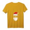 Lustiges Weihnachtsmann Mütze Sonnenbrille Bart T-Shirt mit V-Ausschnitt – Perfekte Geschenkidee für Familie, Freunde & Partner zu Weihnachten