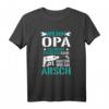 Lustiges Opa T-Shirt: Wenn Opa es nicht reparieren kann, dann kann es niemand! Originelles Geschenk für Großvater zum Geburtstag, Weihnachten oder Vatertag