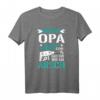 Lustiges Opa T-Shirt: Wenn Opa es nicht reparieren kann, dann kann es niemand! Originelles Geschenk für Großvater zum Geburtstag, Weihnachten oder Vatertag