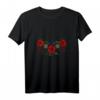 Damen Blumenukraine-Hemd Vintage ukrainische Vyshyvanka Art T-Shirt mit V-Ausschnitt – Perfektes Geschenk für Geburtstag, Jubiläum & Unabhängigkeitstag der Ukraine