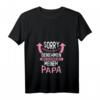 Damen Sorry Ich versuche mich zu benehmen aber ich komme nach Papa Tank Top – Lustiges Vatertags-Shirt für Töchter zum Lachen und Überraschen