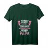 Damen Sorry Ich versuche mich zu benehmen aber ich komme nach Papa Tank Top – Lustiges Vatertags-Shirt für Töchter zum Lachen und Überraschen