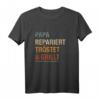 Grillen BBQ Papa T-Shirt - Humorvolles Geschenk für Väter, Grillmeister & BBQ-Liebhaber zum Vatertag, Geburtstag & Weihnachten