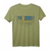 Vintage Schweden-Flagge T-Shirt - Retro Design für Patrioten und Schweden-Liebhaber, perfektes Geschenk für Geburtstage & Nationalstolz