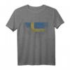 Vintage Schweden-Flagge T-Shirt - Retro Design für Patrioten und Schweden-Liebhaber, perfektes Geschenk für Geburtstage & Nationalstolz