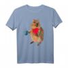 Kawaii Kaffee Quokka und Valentinsgruß-Schokoladen-Geschenke T-Shirt – Perfekt für Valentinstag, Geburtstage & Weihnachten für Tier- und Schokoladenliebhaber