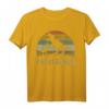 Lustiges Papa Dinosaurier T-Shirt mit Sonnenuntergang – Originelles Geburtstags- & Vatertagsgeschenk für Dino-Fans