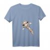 Damen Love Giraffes T-Shirt - Lustiges Giraffe Lover Geschenk für Kinder, Damen & Familie, perfekt für Zoo, Geburtstag & Weihnachten