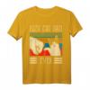 Bester Katzen-Vati überhaupt Stoß-Sitz - Lustiges Vintage T-Shirt für Katzenliebhaber Väter als Geschenk
