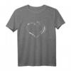 Süßes Pferdeherz T-Shirt für Pferdeliebhaber Kinder - Perfektes Geschenk zu Weihnachten, Geburtstag & besonderen Anlässen