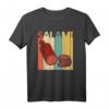 Retro Salami Wurst T-Shirt – Lustiges Geschenk für Weihnachten, Geburtstag, Halloween & mehr für Erwachsene