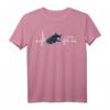 Walhai Herzschlag Tier T-Shirt – Geschenk für Kinder, Frauen und Männer zu Vatertag, Muttertag, Geburtstag & Weihnachten