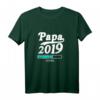 Herren Papa 2019 Werdender Vater T-Shirt - Vatertag, Weihnachten & Geburtstagsgeschenk für zukünftige Väter