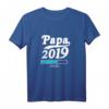 Herren Papa 2019 Werdender Vater T-Shirt - Vatertag, Weihnachten & Geburtstagsgeschenk für zukünftige Väter