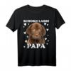 Schoko Labbi Papa Dad Vater Daddy Vati Pa - Hundeliebhaber T-Shirt zum Vatertag & Geschenk für Hundebesitzer