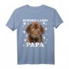 Schoko Labbi Papa Dad Vater Daddy Vati Pa - Hundeliebhaber T-Shirt zum Vatertag & Geschenk für Hundebesitzer